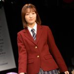 元NGT48 高沢朋花が「第7回 日本制服アワード」のランウェイに登場