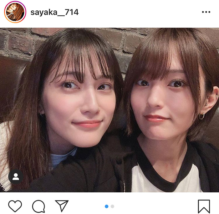 山本彩、AKB48 入山杏奈との美人ショット公開！「二人とも可愛い」「エモすぎる」