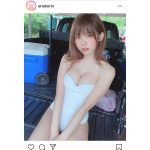 えなこの白セクシービキニに「透明感すげー」「目のやり場に困る」と大反響！