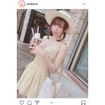 えなこ、可憐な春先ワンピースショット公開！「マジ天使」「全てにおいて完璧」