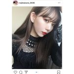 SKE48 野島樺乃、黒×赤の大人セクシーショット公開「キレイだ」「黒が世界一似合う」「なんかのポスターみたい！」と絶賛の声