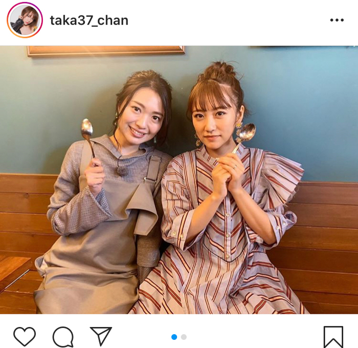 高橋みなみ、北原里英と日テレ『バゲット』共演2ショット公開！「久しぶりメンツ」「た、楽しみすぎる！」