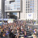 東京マラソン2020開幕！小池都知事、開会宣言で「エールを選手のみなさまに送って欲しい」