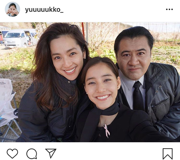 新木優子、『SUITS』共演の中村アン、小手伸也と3ショット！「写真が素敵」「今日もドラマ見ます！」