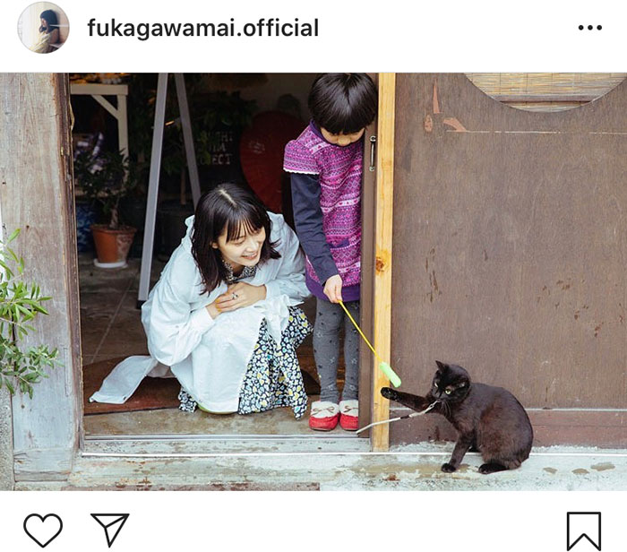 深川麻衣が尾道を散策！「言葉が出ない程可愛い」「まいまい不足なのでこれは嬉しい」