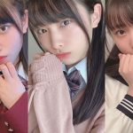 AKB48 久保怜音、「どの制服姿が好きですか？」3種の制服ショットが話題
