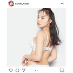 黒木ひかり、美麗ランジェリーショットに釘付け！「セクシーショットをありがとう」