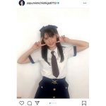 道重さゆみ、ツインテール×制服の王道アイドルショット公開！「かわいいは正義」「この美少女女子高生は誰ですか？」