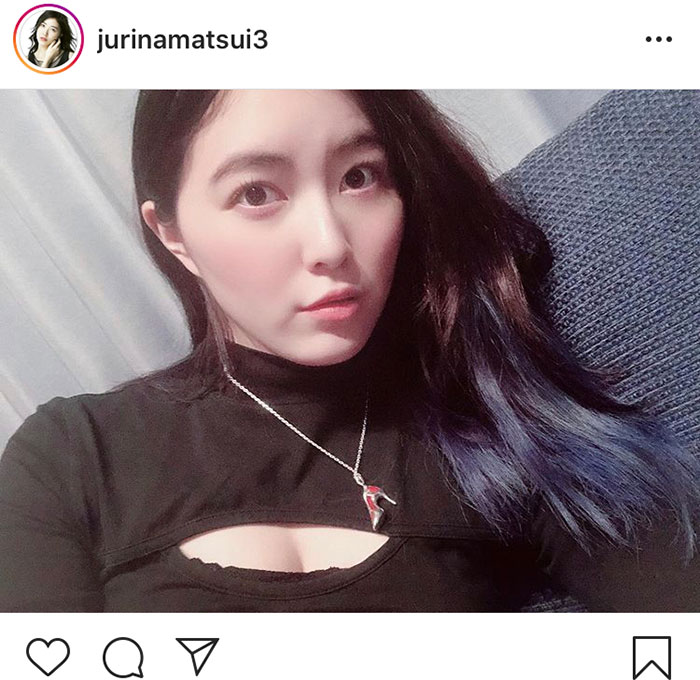 SKE48 松井珠理奈が胸元セクシーな私服で山内鈴蘭とインスタライブを配信！