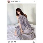 真島なおみからのモーニングコールショットに「素敵でセクシーだ」「こんな子に起こされたいよ」と反響