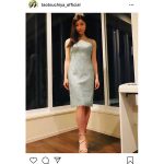 土屋太鳳、皐月賞で着るかもしれなかったタイトドレス写真を公開！「美しい」「ドレス姿似合ってる」