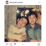 三代目JSB・山下健二郎が子供時代の写真を公開「そのまんまだなあ」「お顔が変わらず綺麗」