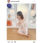 平嶋夏海、白地のレースがセクシーな透明素肌に釘付け！「雰囲気変わるなぁ」「どんどん綺麗に素敵になっていくね」