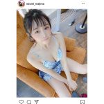 真島なおみ、『B.L.T.』掲載に喜びのオフショット公開「いつも、応援してくれる皆様のおかげです」