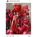 ももクロ 百田夏菜子、真っ赤に彩られた「ヤングジャンプ」オフショットに「世界一赤似合う可愛い」