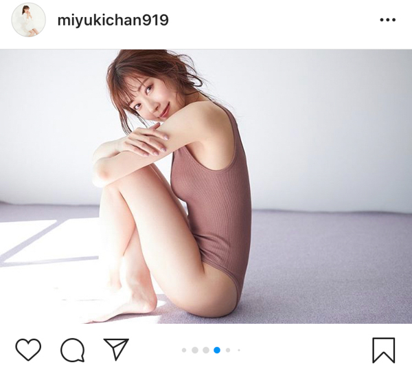 渡辺美優紀、ゆるふわバストが美しいランジェリーショット公開！「めっちゃ綺麗」「今日も大天使」