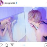 最上もが、自宅でセルフ撮影の泡風呂ショット大公開！「風呂に潜む妖精のようです」