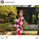 中条あやみ、艶やかな浴衣ショットに「美麗すぎて涙出たわ」