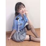 NMB48 新澤菜央、セクシーすぎる網タイツポリス写真にファン悩殺！「どんな取り調べも受けさせていただきます」