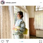 中条あやみ、艶やかな浴衣ショットに「美麗すぎて涙出たわ」