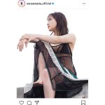 大和田南那、シースルーの黒ビキニショットを公開「可愛い！大人っぽい！けど可愛い！」