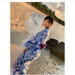 AKB48 大家志津香の浴衣美麗オフショットが公開「美しい」「浴衣が良く似合ってる」