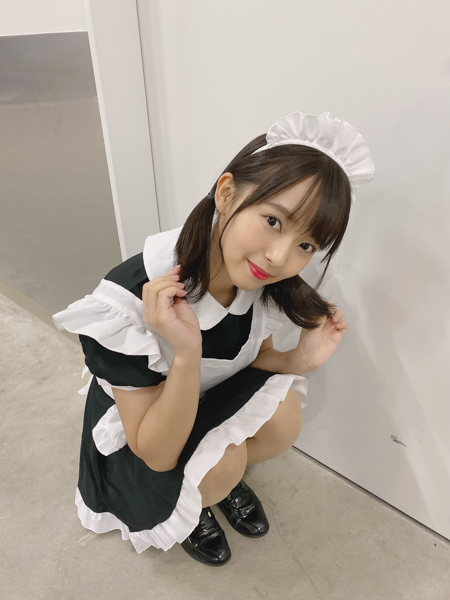 SKE48 相川暖花、「幻」のメイド姿再び！「メイドの日」に続々投稿