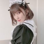 SKE48 相川暖花、「幻」のメイド姿再び！「メイドの日」に続々投稿