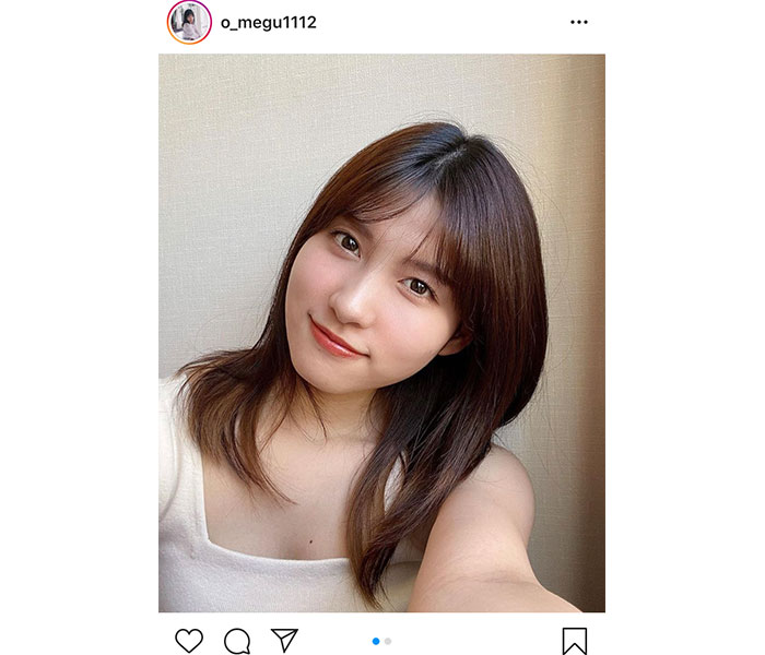 AKB48 谷口めぐ、ふとしたナチュラルポートレートに「可愛さが高画質」「めぐが良いから余計に綺麗」と反響