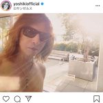 X JAPANのYOSHIKI、ロサンゼルスから近況報告「髪がさらに伸びた。頑張るぞ！」