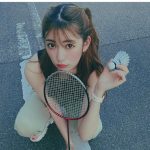 NMB48 吉田朱里、ハーフツインのスポーティースタイルを披露「一緒にバドミントンしたいです！」