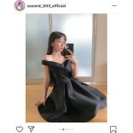 Cocomi、肩出し黒ドレスのおすましポートレート公開
