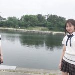 SKE48 日高優月＆菅原茉椰、久々の外ロケで岡崎のメガネ店を訪れる＜SKE48は君と歌いたい＞