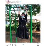 橋本愛、「公園大好き24歳」全力で遊具を楽しむ！