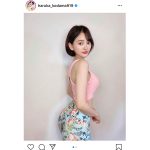 兒玉遥、メリハリボディが美しいヨガウェア姿を披露！