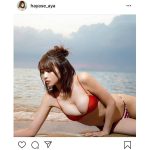 早瀬あや、期間限定（？）な美麗スタイルの水着ショットを公開！