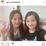 本田紗来、姉の本田真凜との仲良し2ショットに「仲良し美人姉妹」「目が幸せになった」とファンほっこり