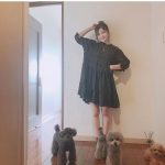 SKE48 平田詩奈、自宅でのミニワンピコーデを紹介「スタイル良すぎ」「可愛いが溢れてます」