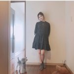 SKE48 平田詩奈、自宅でのミニワンピコーデを紹介「スタイル良すぎ」「可愛いが溢れてます」