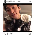 草なぎ剛、子犬との写真から溢れる父性「かわいいが大渋滞」「元気にすくすく育ってね」