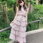 AKB48 久保怜音、麦わら帽子にワンピースで夏を先取り