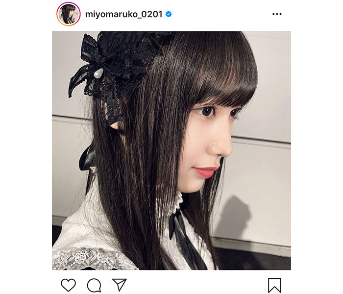 SKE48 野村実代、ゴスロリなインスタ新アイコンを公開！「素敵です」「まるで人形みたい！」と反響