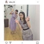 桜井玲香、伊原六花とソーシャルディスタンスショットを公開！「ポーズも何もかも可愛すぎる」