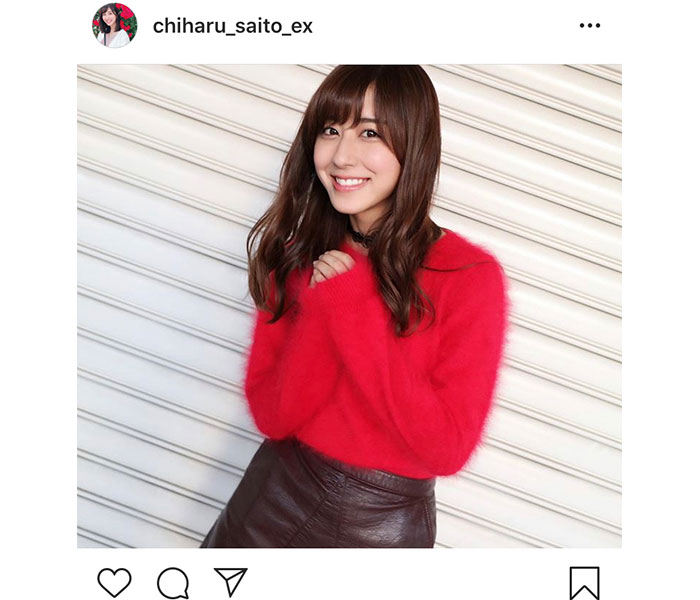 斎藤ちはるアナウンサー、乃木坂46時代の巻き髪オフショットを披露！「なんか初々しい」「握手会で見たような気がする」