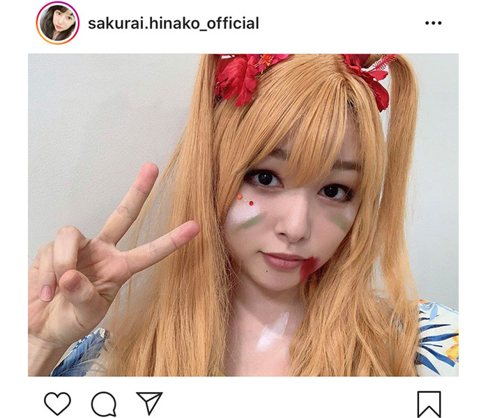 桜井日奈子が「鬼ギャルゾンビ」に！「桜井ゾビ子かわいい」「いい墓掘れましたか？」と話題