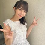 SKE48 高畑結希、爽やかな純白ノースリーブで夏を先取り！「はたごんE感じ」「また心盗まれました」