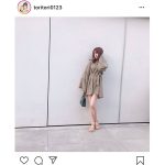トリンドル玲奈、髪をなびかせた美脚ショットに「素敵」「脚も細くて長く綺麗！」と反響