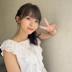 SKE48 高畑結希、爽やかな純白ノースリーブで夏を先取り！「はたごんE感じ」「また心盗まれました」