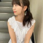 SKE48 高畑結希、爽やかな純白ノースリーブで夏を先取り！「はたごんE感じ」「また心盗まれました」
