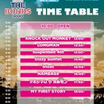 マキシマム ザ ホルモン、MY FIRST STORY、向井太一、ビッケブランカら豪華アーティストが大阪城ホールで共演！ジャイガ・スピンオフイベント「THE BONDS 2020」タイムテーブル発表!!!